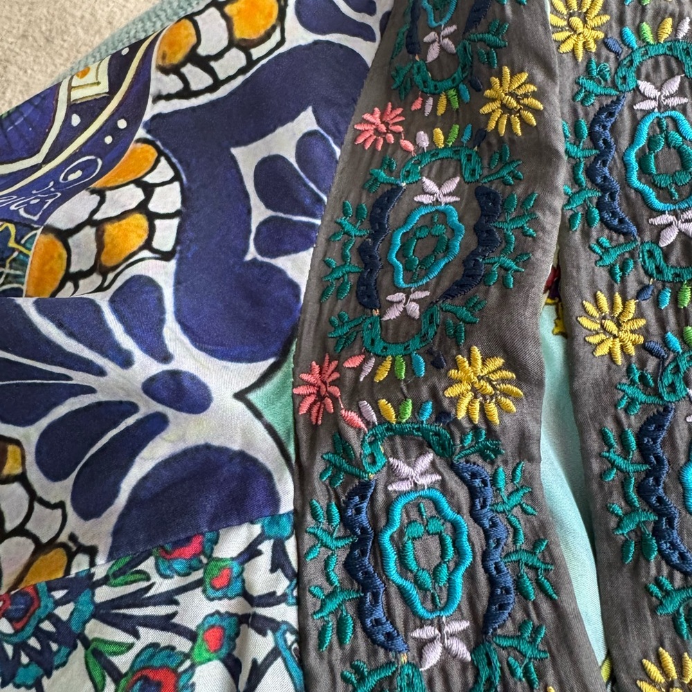 Johnny was silk reversible kimono XL - Picture 6 of 9
